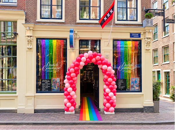 Decoratie in bedrijfskleuren of met logo Ballonnenservice.nl